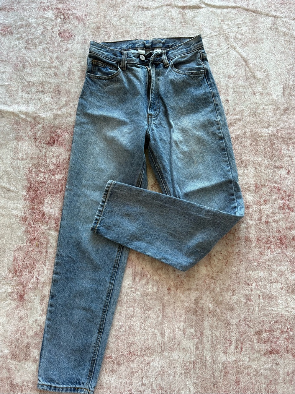 Brandy Melville Straight Blue Denim Jeans